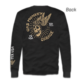 GMG Skull Logo Long Sleeve Tee